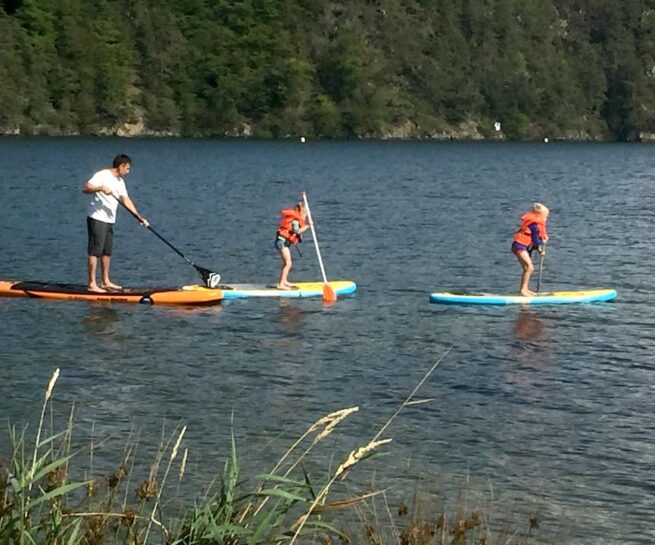 Chata Panorama Slapy paddleboardy